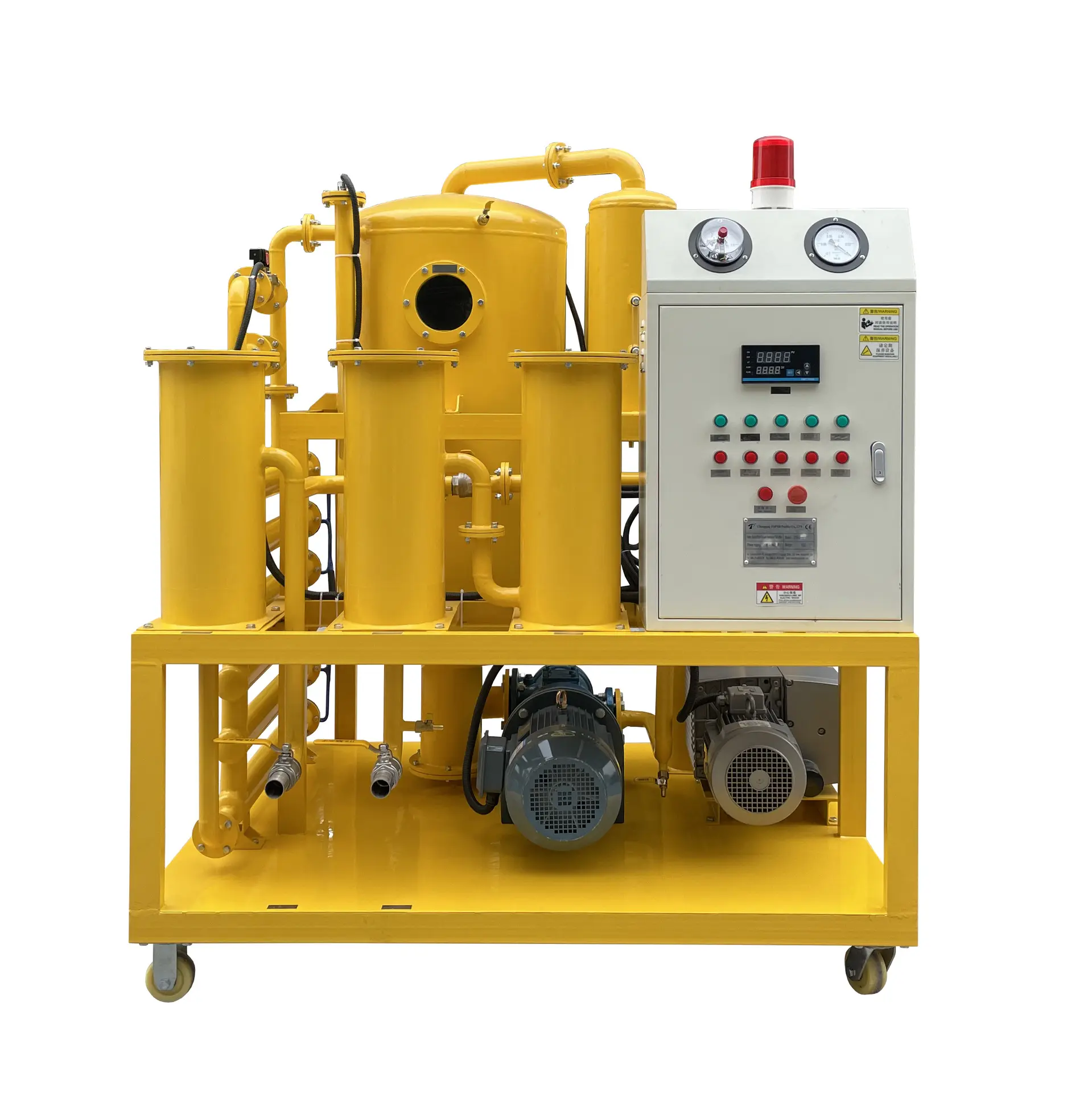 Transformer oil Filtration Machine Working Principle