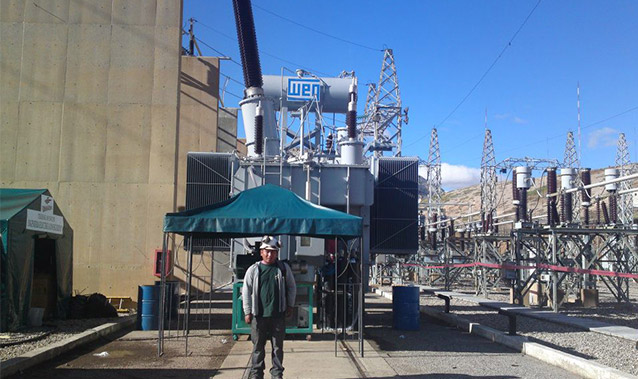 Project in Peru Transformer Maintenance