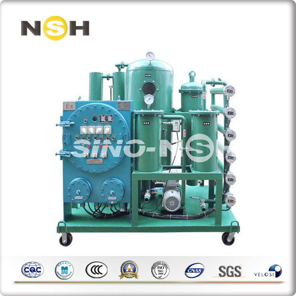 Explosion-proof Vacuum Turbine Oil Purifier Model 