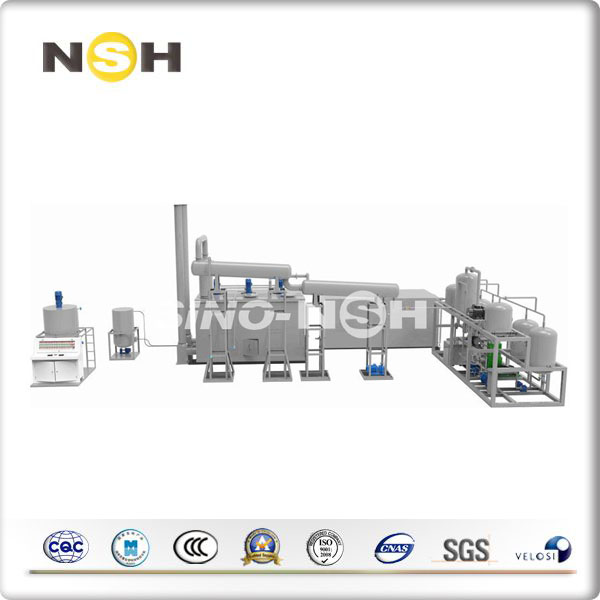 Waste Oil to Base Oil Vacuum Distillation Plant Mo