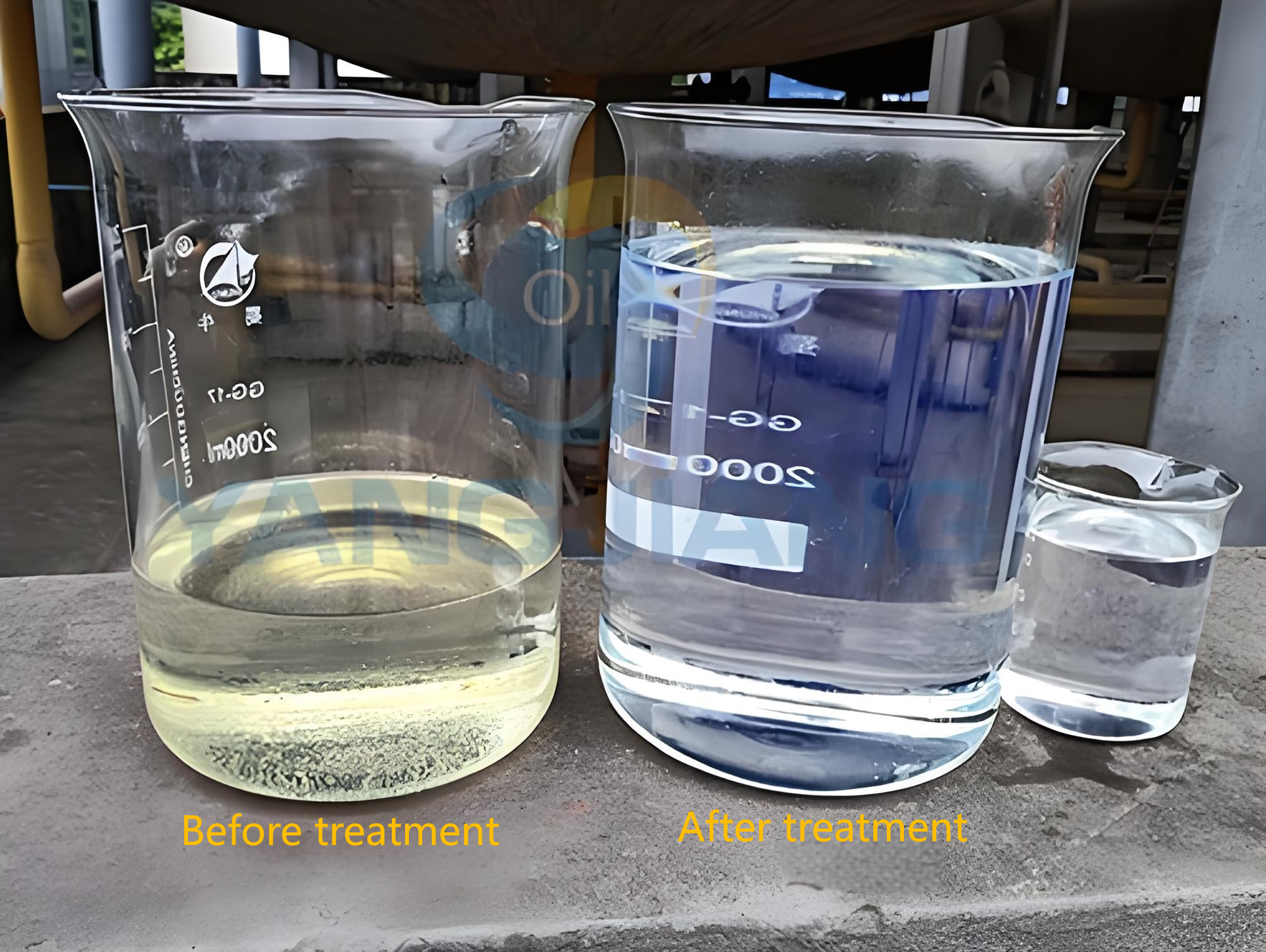 How to deal with transformer oil discoloration?