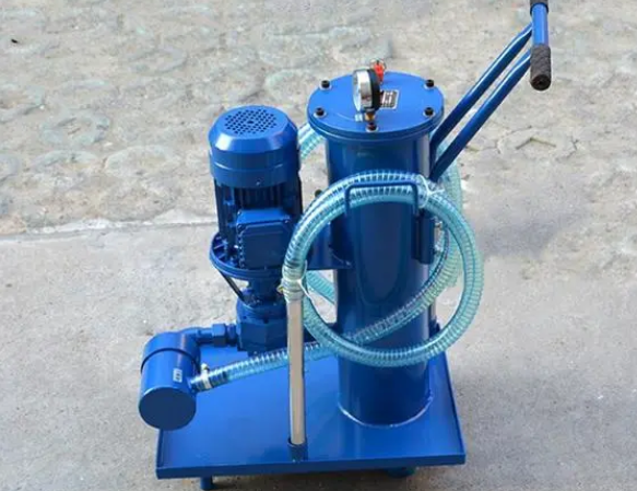 How about a portable hydraulic oil filtration system?